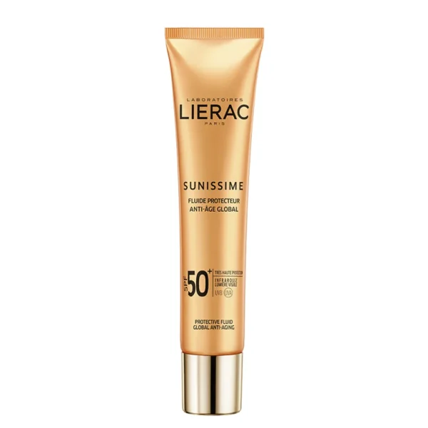 Lierac sunissime spf50 energizing protective fluid global anti-aging 40ml