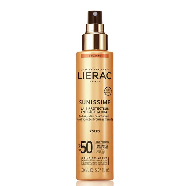 Lierac sunissime energizing body milk SPF50 150ml