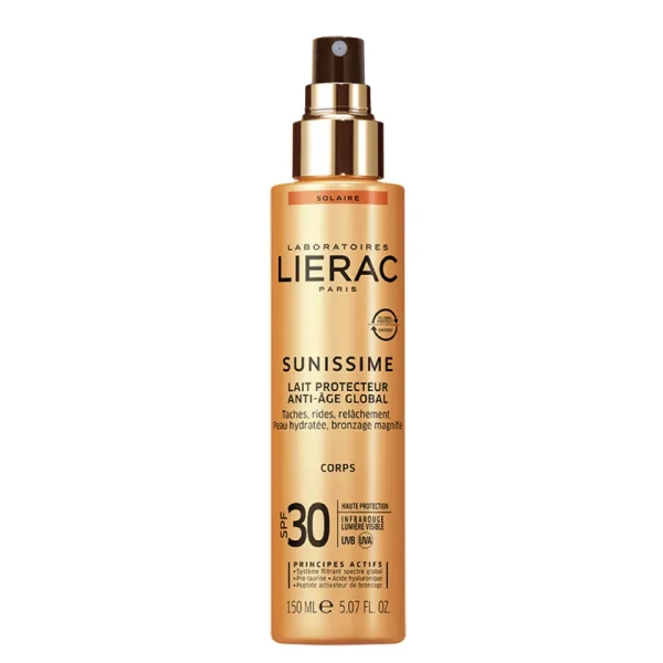 Lierac sunissime energizing body milk SPF30 150ml