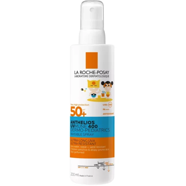 La roche posay anthelios dermo-pediatric spf50 sun protection spray for children 200ml