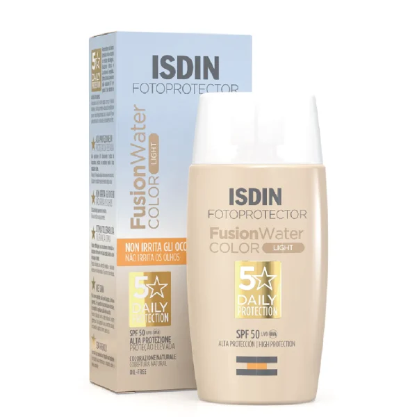 Isdin fusion water color spf50 tinted sun protection 50ml