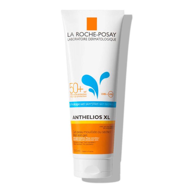 La roche posay anthelios wet skin gel spf50 body sun protection 250ml 8.5 fl.oz