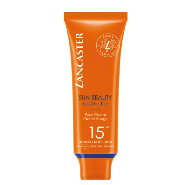 Lancaster sun beauty face cream spf15 50ml 1.7 fl.oz