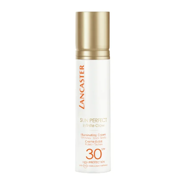 Lancaster sun perfect infinite glow spf30 cream anti-wrinkles and dark spots 50ml 1.6fl.oz