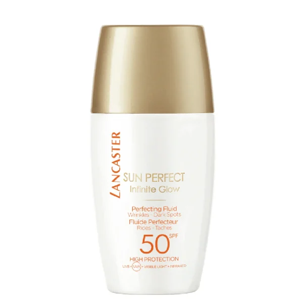 Lancaster sun perfect infinite glow spf50 tinted fluid anti-wrinkles and dark spots 30ml 1.0fl.oz