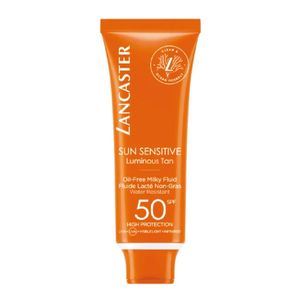 Lancaster sun sensitive oil-free milky fluid spf50 50ml 1.7 fl.oz