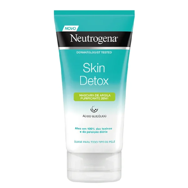 Neutrogena skin detox purifying clay mask 2 in 1 150ml