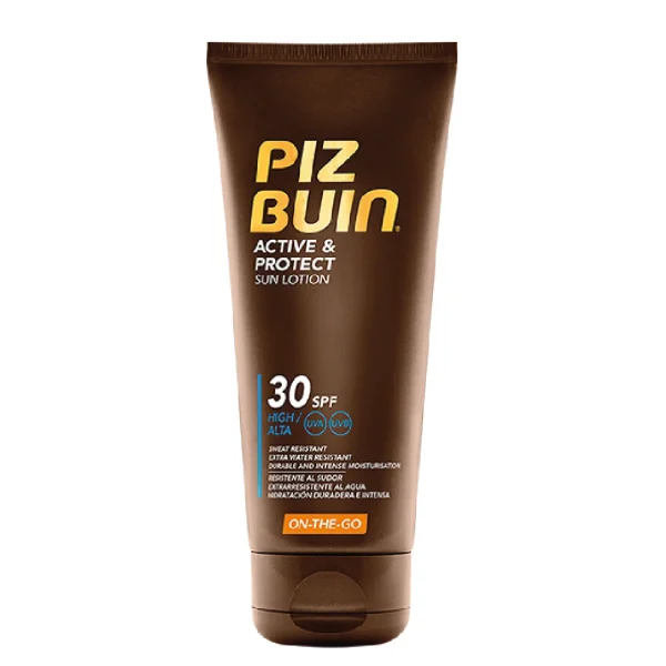 Piz buin active protect on the go spf30 face and body sun lotion 100ml