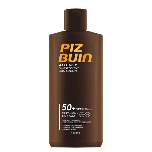 Piz buin allergy spf50 sun sensitive skin lotion 200ml