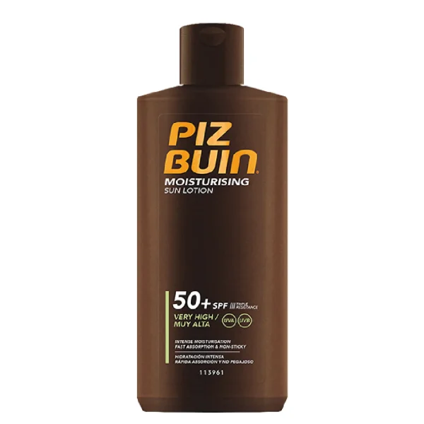 Piz buin moisturising spf50 body sun lotion 200ml