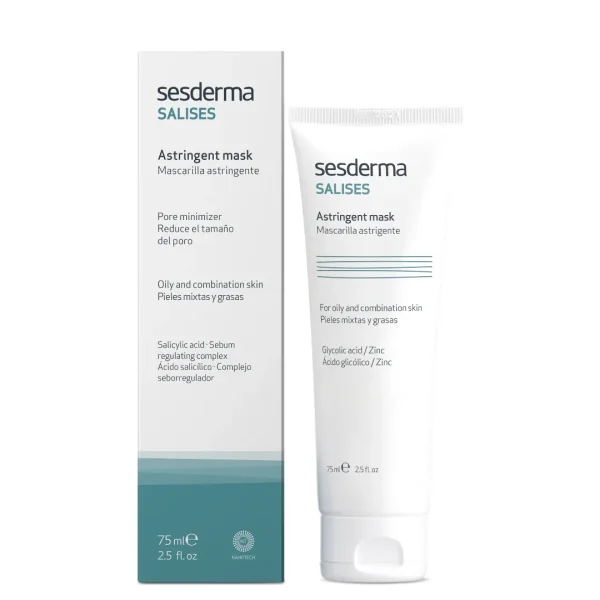 Sesderma salises astringent mask for oily and combination skin 75ml
