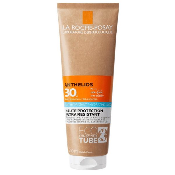 La roche posay anthelios hydrating body lotion spf30 eco-responsible tube 250ml