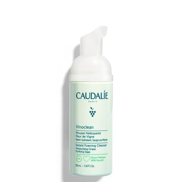 Caudalie vinoclean instant foaming cleanser 50ml