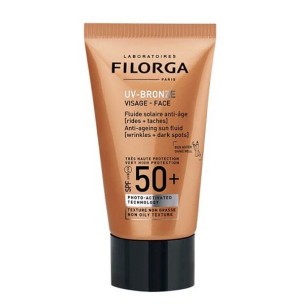 Filorga uv-bronze spf50 face anti-ageing sun fluid 50ml