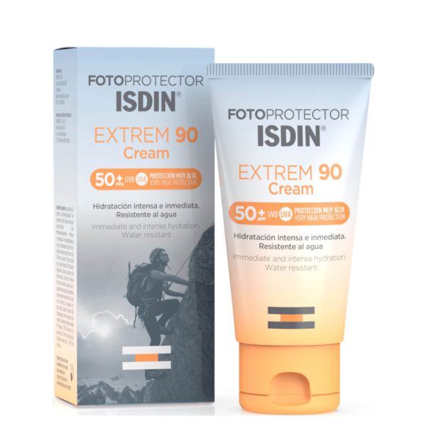 Isdin extrem 90 spf50 sunscreen extreme sun radiation 50ml